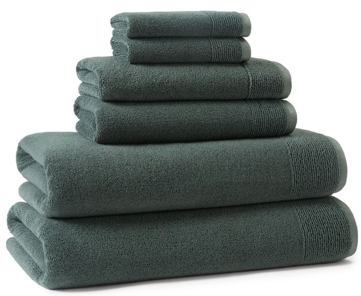 Kassatex Kyoto Hand Towel (Coal)