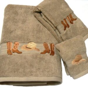 Boots & Hat Linen Towel Set