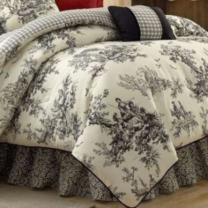 Bouvier Black Duvet Cover by Thomasville at Home