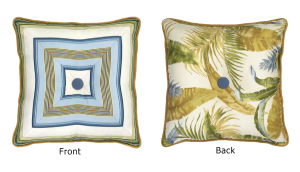 Cayman Square Triangle Pillow