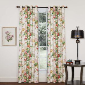 Cottage Rose Grommet Drapes