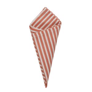 Cottage Rose Napkins Stripe