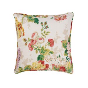 Cottage Rose Square Pillow