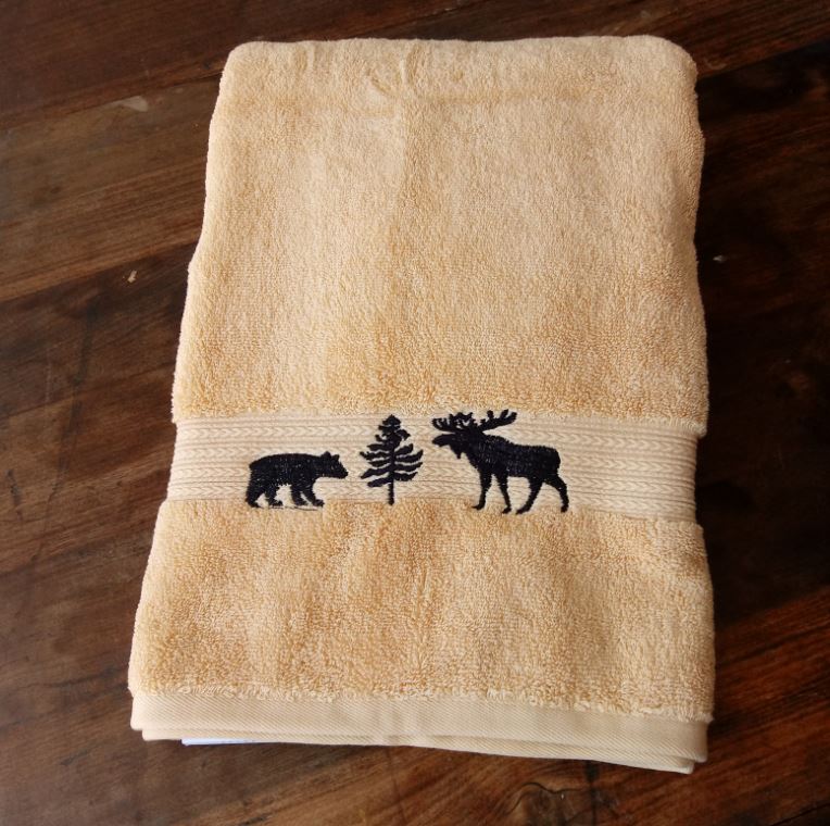 Forest Friends Gold Towel Set - Image 4