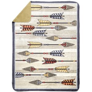 Flaming Arrows Twin Blanket