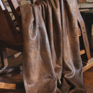 Wyoming Leather Throw