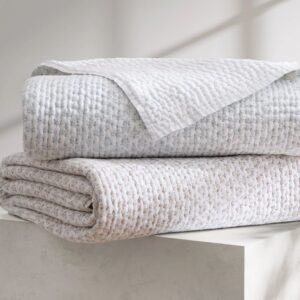 Iris Block Quilt Coverlets by Kassatex