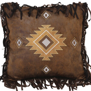 Old West Diamond  Pillow