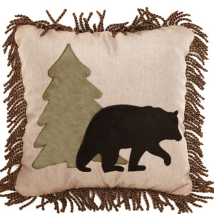 Bear & Tree Pillow