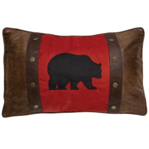 Bear and Rivet Pillow