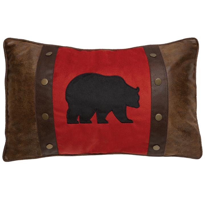 Bear and Rivet Pillow