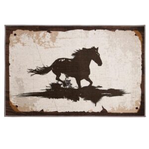 Running Horse 2 x 3 Rug