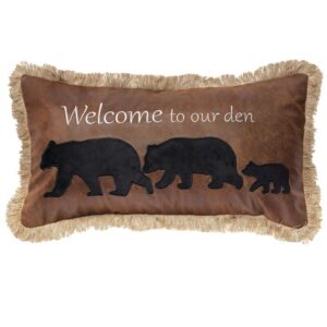 Welcome to Our Den Pillow