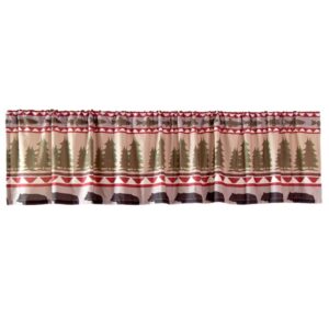 Bear Stripe Window Valance