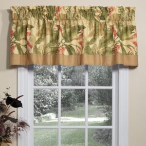 La Selva Natural Tailored  Window Valance