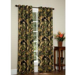 La Selva Black Grommet Drapes