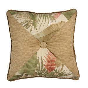 La Selva Natural Square Pillow
