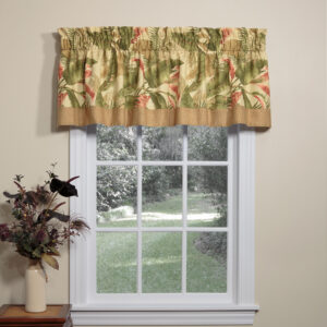 La Selva Natural Tailored  Window Valance