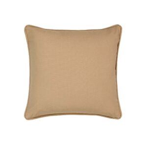 Leaves Tan Square Pillow