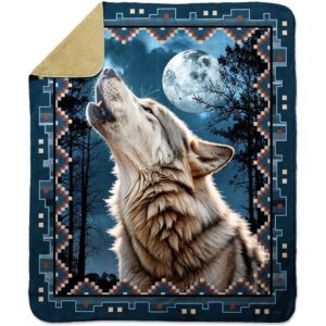 Lunar Howl Sherpa Throw