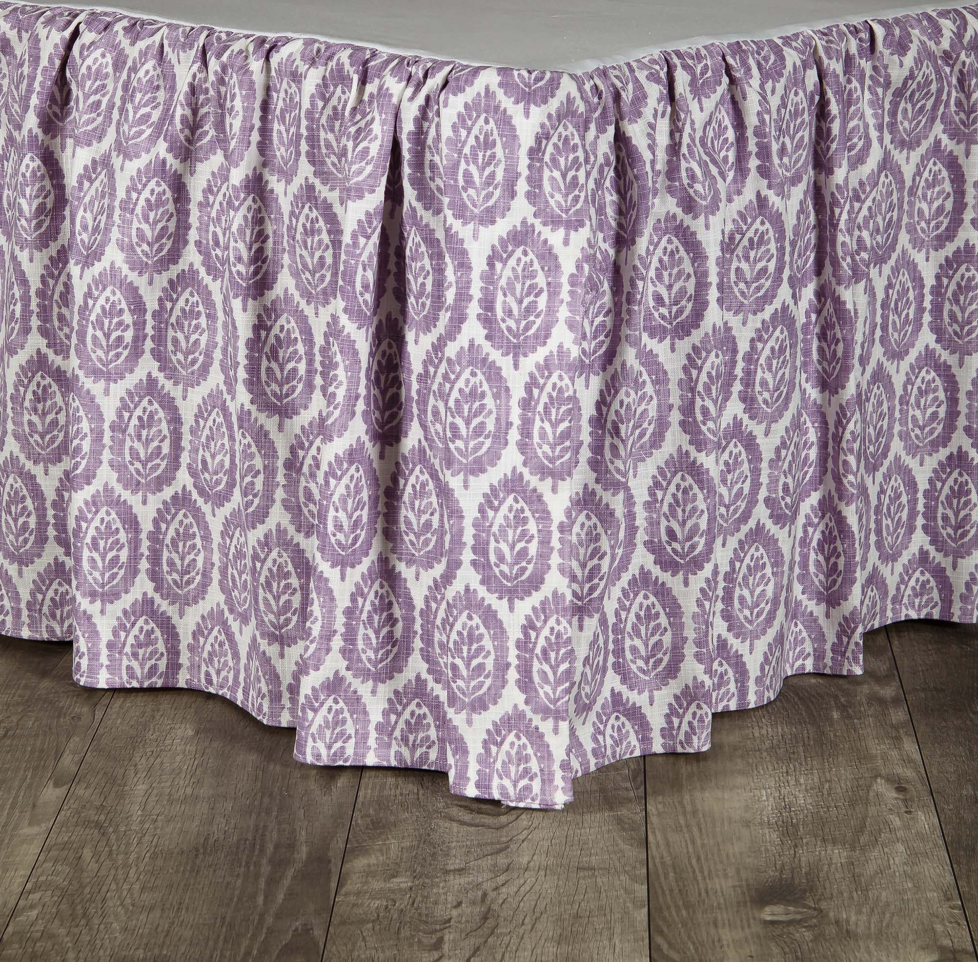 Meadow Leaf Bedskirts