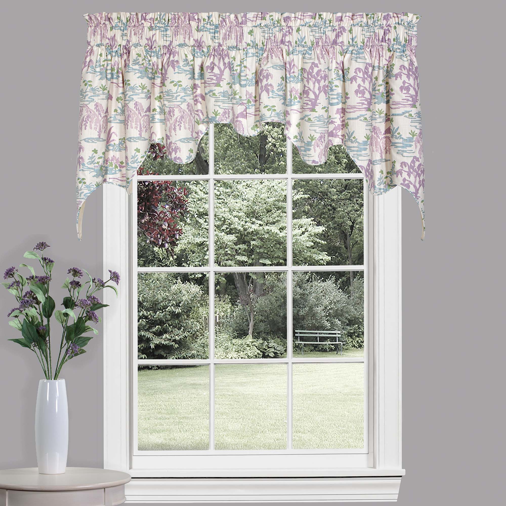 Meadow Empress Swag Valance