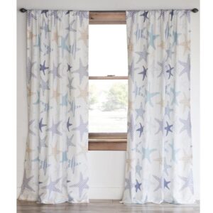 Starfish Window Drapes