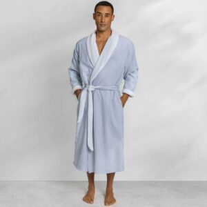 Seersucker Robe