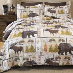 Vintage Lodge Quilt Set by Carstens