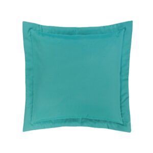 Zealand Teal Solid European Sham