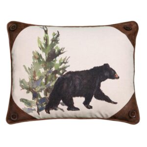 Watercolor Bear Pillow