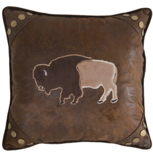 Wrangler Buffalo Pillow  Pillow