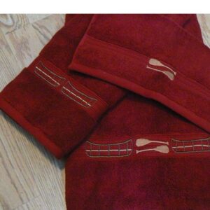 Summer Camp Towel Set - Garnet