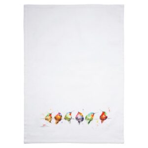 Hummers on a Wire Towels - set of 2