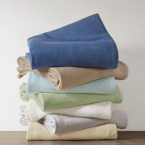 Basketweave Cotton Blanket