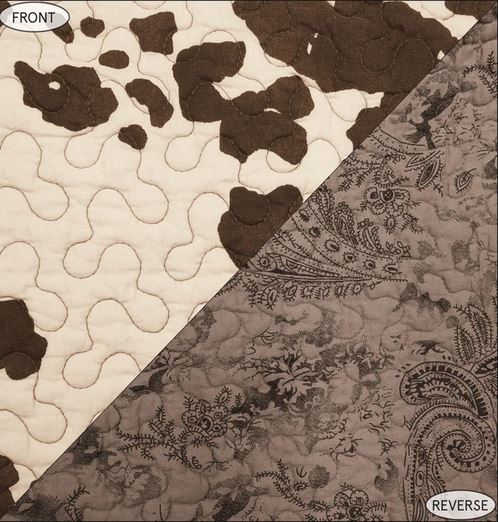 Elsa Cowhide Quilt Set - Image 2