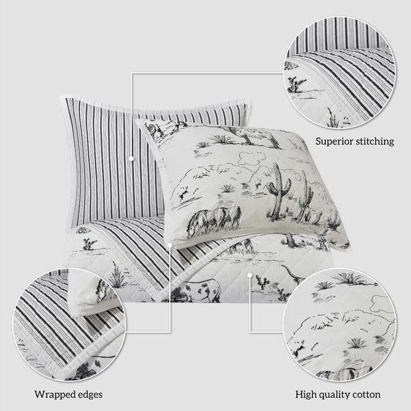 Ranch Life Quilt Set - Image 4
