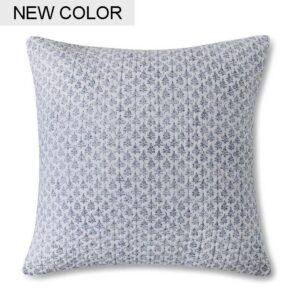 Iris Block Quilt European Shams